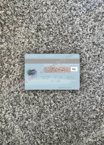 South Korea Woori Financial Group mastercard photolook back